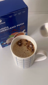 Nutrivo Keto Premix Coffee White Americano with MCT Oil (21g x 12s)[HALAL] (Best Farm)