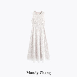 French Style Lace Drill Summer Short Party Dress
