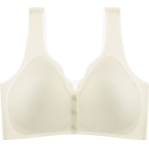 Miiow | Maternity Nursing Underwear Womens Thin Breathable Front Button Postpartum Milk Feeding Bra Reduced Size Visual Effect Support