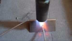 PROMO Taffware Kawat Las Aluminium Stainless Listrik 330mm 20PCS Suhu Renda Tinggi evap kulkas Kecil