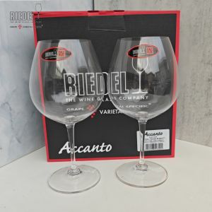 Riedel Accanto Crystal Wine Glasses Set of 2 Champagne Red Wine Glasses Elegant European Style Bar And Restaurant Quality