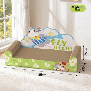 7o | Durable Non-shedding Cat Scratching Pad and Bed