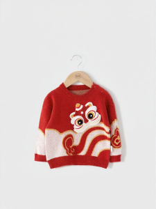 Warm Pure Cotton Baby Knit Sweater