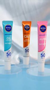 Nivea Sunscreen Sun Protect Series & Daily Protection Face Instant Aura Oil Control Protect Serum SPF 50+ | SPF 30 | SPF 33 (BPOM)