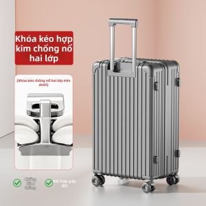 MIMANI | Vali Mới Kiểu Dáng Dung Lượng Lớn Màu Hồng
