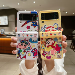 เคสโทรศัพท์ Samsung ZFlip4 แบบป้องกันการตกหล่น ปกป้องเต็มจอพร้อมช่องใส่กล้องหน้าและกล้องหลัง เคสโทรศัพท์มือถือแบบแข็ง