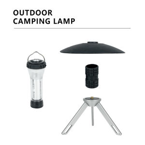 Outdoor Camping LED Lantern Multi-Function Camp Atmosphere Tent Light Emergency Handheld Flashlight Portable Lighting Equipment