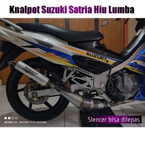 Knalpot Suzuki Satria Hiu Lumba Garing