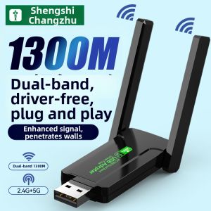 SHENGSHICHANGYING | Thẻ Mạng Không Dây WiFi6 Không Cần Driver 300M