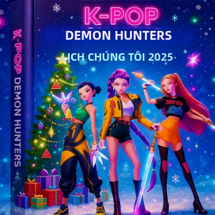 Lịch Giáng Sinh Đếm Ngược 24 Ngày Kpop Demon Hunters - Quà Tặng Đếm ...