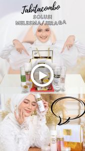 TABITA SET COMBO SOLUSI MELASMA & JERAGAT: 🔸️10 ITEM🔸️ EXCLUSIVE 6 IN 1 + EYE GEL +IBU PUTIH + FLAWLESS MATTE