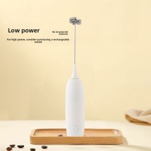 Small Electric Milk Frother Coffee Milk Foam Maker Powder Mixer Home Use Milk Steamer Espresso Barista Tool SEECIN DN-05