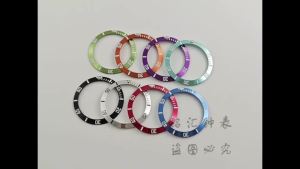 Mặt Số Đồng Hồ Lặn Chất Lượng Cao 38mm NH35 - Vòng Bezel Nhôm Màu Đen Cam Xanh Dương Xanh Lá Cây Kiểu Nghiêng Dành Cho Dụng Cụ & Bộ Dụng Cụ Sửa Chữa Đồng Hồ
