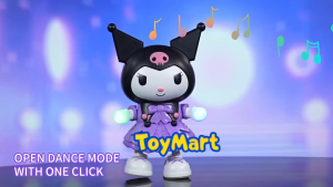 Kuromi Robot Doll Dancing Electric Toy 3D Light & Music Funny Dance Doll