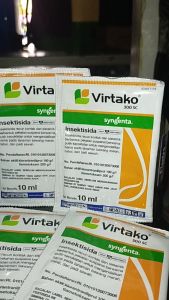 Insektisida VIRTAKO 300SC 10 ml / saschet - obat Hama wereng dan ulat