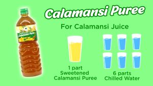 Sweetened Calamansi Puree 750ml: A Refreshing Beverage Solution