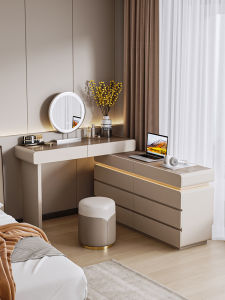 Tủ Đựng Góc L Hình Điều Chỉnh Được 8 Hộc Để Cuối Giường Phong Cách Tối Giản Ý