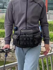 Nam Nhiều Túi Mồi Câu Cá Eo Túi Ngực Ba Lô Nylon Ngoài Trời Đi Bộ Đường Dài Chạy Đi Xe Đạp Giàn Khoan Túi Thể Thao Hông Nữ