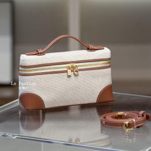 Genuine Leather Crossbody Lunch Bag