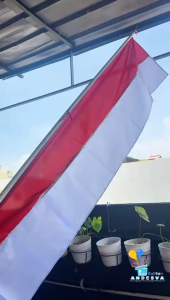 60x300 cm Bendera Merah Putih Lespang / Bendera Kain Merah Putih persegi Panjang / Bendera balok