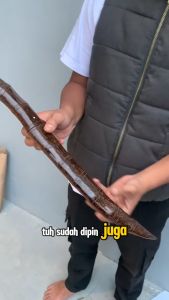 Golok Kebun Si Cacing 30cm: Alat Outdoor & Survival