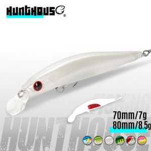 Hunthouse Artist Minnow Fishing Lure 70mm 7g Sea Fishing Hard Sinking Baits Jerkbait Wobblers Twitch Action For Trout Bass LW401