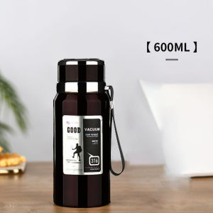 Large Capacity 316 Stainless Steel Insulated Thermal Cup for Men and Women Portable Tea Water Cup Car Mounted Water Bottle Customizable