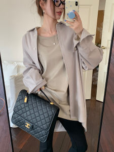 Slimming Effect Casual Shirt for Women Fashionable Elegant Short Outerwear Spring 2023 New Arrival Korean Style Long Sleeve