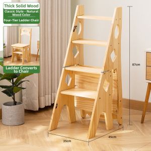Multi-purpose Foldable Sturdy Indoor Step Ladder