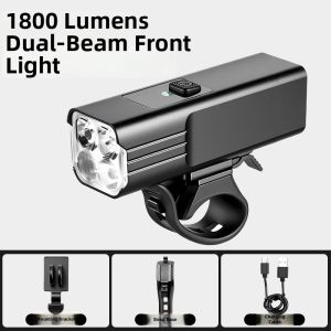 TOOKTRO | Strong Light Night Riding Front Bike Light for Road Mountain and Childrens Bicycles