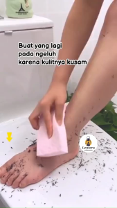 SPONS MANDI PEMBERSIH DAKI PERONTOK PENGHILANG DAKI SPON AJAIB SPONGE BUSA LEMBUT UNTUK BAYI ANAK DEWASA ELASTIS PEMBERSIH KULIT