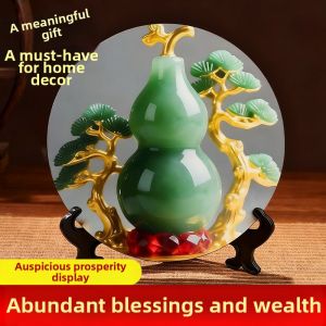 SHANDI | Wealth Attracting Jade Gourd Ornament