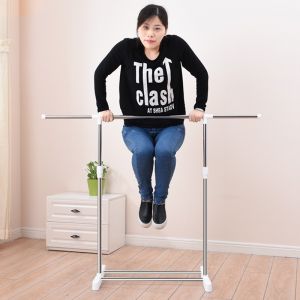 Stainless Steel Indoor Portable Retractable Clothes Drying Rack Simple Design Small Size Bedroom Balcony Clothesline Holder