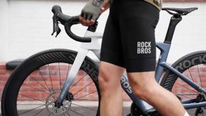 RockBros | ROCKBROS Summer Cycling Bib Shorts Lightweight High Elastic Breathable Shorts Soft Sponge Cushion Side Pocket Men Cycling Shorts