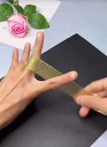 Ruy Băng Nhũ Kim Tuyến - Vàng/ Bạc 1cm 2cm 2.5cm 4cm dài 22m cao cấp trang trí hoa gói quà