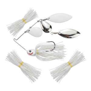 Goture | Goture 10g Spinnerbait Fishing Lure Willow Blades Buzzbait with 3 Replacement Skirts for Bass Pike Freshwater Saltwater Tackle