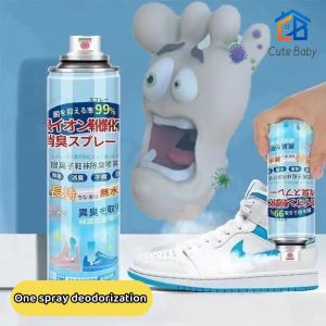 SG Shoe Socks Deodorant Spray Sneakers To Remove Odor Shoe Deodorizes To Foot Odor Sweat Odor Press Type Deodorant Gas Mask