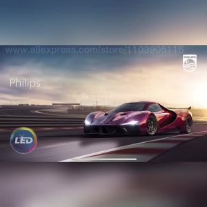 Philips | Philips Ultinon Rally 3551 LED H4 H7 H11 HB3/4 9006 9005 HIR2 Car Headlight 6500K White Max Power 50W Max Lumen 4500lm LED Bulb