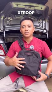 Zion XTROOP Bag Quickdraw and Wide Compartment inspired by EX MILITARY and POLICE