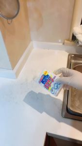 ฟองน้ำนาโน50ชิ้น เช็ดคราบ ฟองน้ำเมลามีน MAGIC SPONGE ฟองน้ำทำความสะอาด  ขจัดคราบหนัก คราบฝัง ฟองน้ำนาโน