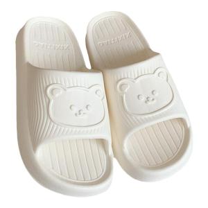 XIXITIAO | Cute Pink Bear Slippers Soft Bottom Anti-slip