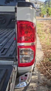 Hilux VIGO Taillight Assembly Tail Lamp Tail Light for Toyota Hilux Vigo 2004-2014 with Bulb and Wiring Left Right Side
