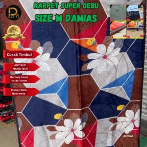 Karpet Gebu saiz M 120 CM X 180 CM Tebal Anti Slip Span Tebal Kitchen Carpet Non Slip Rug Anti Slip Mat - Lazada