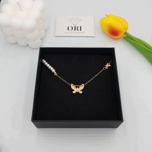 Dây chuyền nữ cánh bướm đính đá Azaria cá tính độc đáo ORI ACCESSORIES D150