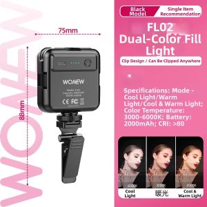 WONEW | Ring Light Phone Stand Mini Tripod RGB Beauty Light