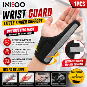 INEOO 1PCS Adjustable Compression Finger Holder Protector Brace Sports Wrist Thumbs Hands Arthritis Splint Support Protective Guard