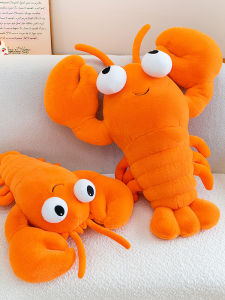 GUAIBUDIAN | Cute Shrimp-shaped Plush Toy