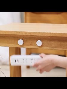 Miếng Dán Nam Châm Tròn Treo Remote Dán Tường-NIEVE