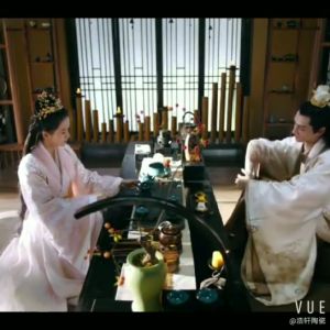 Bộ ấm trà Men Hoả Biến Ful 10 món xanh đậm