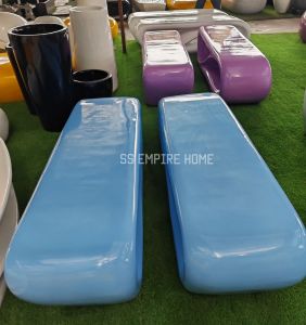 Table Chair ACE TC16 Fiberglass Seat Bench Bed Outdoor Balcony Lounge Garden Hotel Guest House Furniture Taman Modern